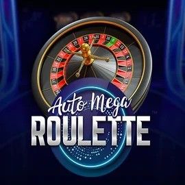 Auto Mega Roulette online game logo by Pragmatic Play on wildsrobin.com.de