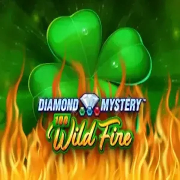 Diamond Mystery 100 Wild Fire logo – Slots by Greentube at Wild Robin Casino