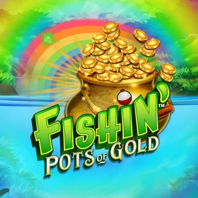 Fishin Pots Of Gold slot icon by Gameburger Studios, available at Wild Robin Casino
