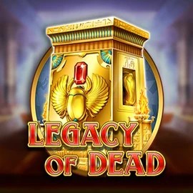Legacy of Dead logo by Play'n GO at Wild Robin Casino