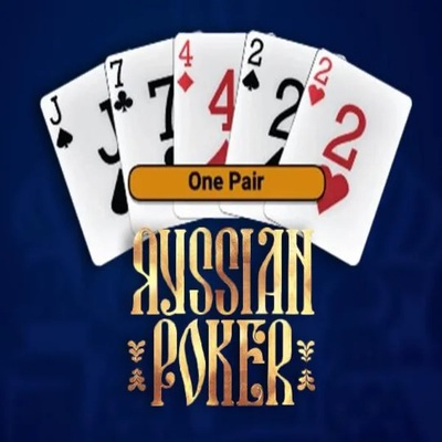 Russian Poker slot visual from OneTouch Games available on wildsrobin.com.de
